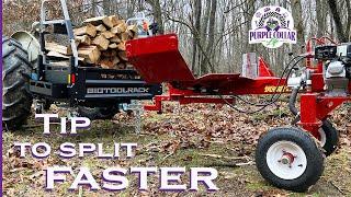 Split firewood faster with this trick!