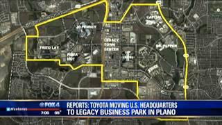 Toyota moving to Plano