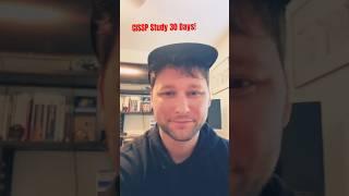 Join me for 30 days to CISSP! #isc2 #cissp #studymotivation #shortsvideo #cybersecurity #exam