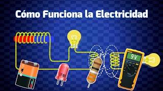 Cómo funciona la ELECTRICIDAD - Principios básicos de funcionamiento