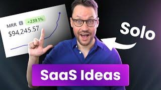 5 SaaS Ideas You Can Build as a Solo Founder