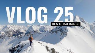 Freeride in the Ben Ohau Range, New Zealand