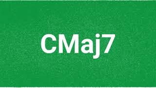 One Chord Workout - Jazz Backing Track Jam in CMaj7