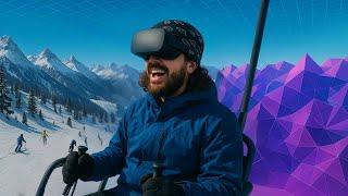 I Went Skiing in the Metaverse