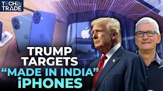 Trump Threatens 25% Tariff as Apple Moves iPhone Production to India| Firstpost Tech & Trade | N18G