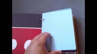DIY disney autograph book
