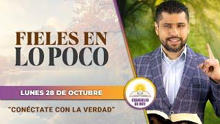 FIELES EN LO POCO -  CONÉCTATE con la VERDAD | EVANGELIO DE HOY | EN VIVO 