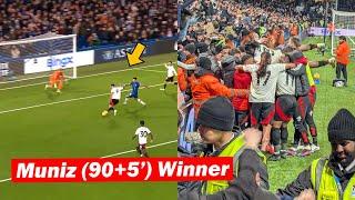 Fans CRAZY Reactions to Rodrigo Muniz's Late Goal (90+5') vs Chelsea