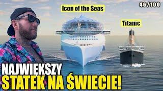 Jak wygląda rejs NAJWIĘKSZYM STATKIEM na świecie? Icon of the Seas (10 000 osób) NIESAMOWITY LUKSUS!