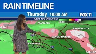 Heavy rain slams Southern California