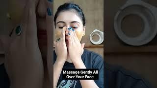 Dry Face Pack For Instant Glowing & Beautiful Skin ️ #shorts #youtubeshorts #shortvideo