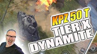 THE KPZ 50 T WORLD OF TANKS BLITZ