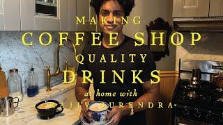 HOW TO MAKE A COFFEE-SHOP QUALITY CAPPUCCINO AT HOME WITHOUT A FANCY MACHINE - with Rajiv Surendra