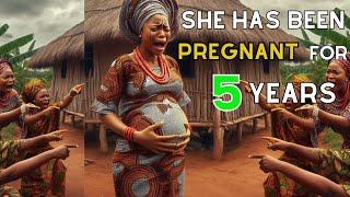 She was pregnant for five years|Tales #Africanfolktale #folktales #thepregnant man