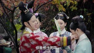 衛嬿婉一聲哎呀成功吸引皇上注意，直接越過嘉妃成了皇上貼身丫鬟，開啟復仇之路！