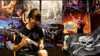 Piratas del Caribe con Guitarra - He's a Pirate (Guitar Metal Cover) // 500 Subs!! :)