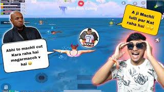 TROLLING RANDOM BIHARI TEAMMATES WITH GIRL VOICE | Toxic Rock Gaming Reaction Video - LION x GAMING