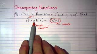 Decomposing Functions