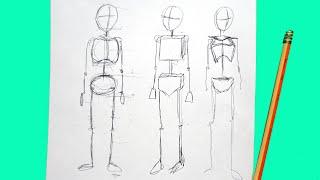 Figure Drawing - The Stick Figure and Movement