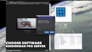 Installing and starting RenderMan for Blender