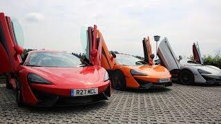 "The Drive" Testfahrt mit McLaren 540c, McLaren 570S und McLaren 570GT