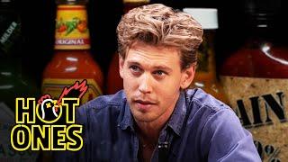 Austin Butler Searches for Comfort While Eating Spicy Wings | Hot Ones