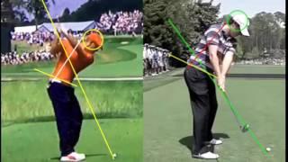 Bryson Dechambeau vs. Rory McIlroy, which golf swing is easier. video analysis