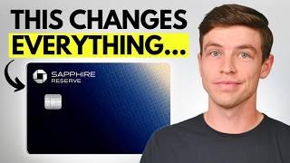 NEW Chase Sapphire Reserve Card - HUGE Updates