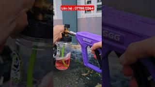 Súng Phun Nước Áp Lực Cho Máy Rửa Xe Cao Áp Chính Hãng SGG Áp 300 Bar #muasamnhanh