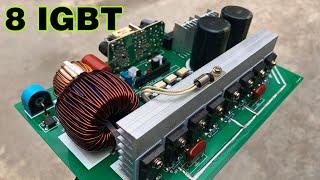 8 IGBT inverter sine