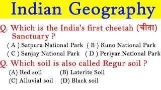 Indian Geography 20 - 20 Question Bank For All Exams l Ultra Study Education l Set - 1