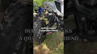 Yamaha Raptor 700R with DIAMOND+ Shocks Upgrade 