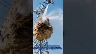 Drone Wasp Nest Removal: High-Pressure Water Blast Secret