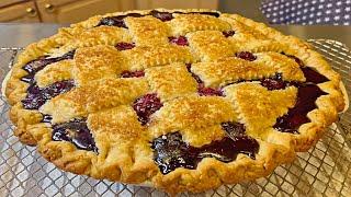 Homemade Blueberry Pie