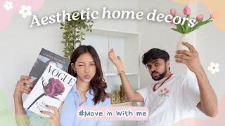 Affordable Aesthetic Home Decors | Move in Vlog ep.6