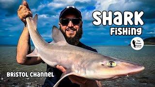 Shark Fishing, UK Beach Fishing. Bristol Channel The Shore Hunter, Wayne Hand 4k.