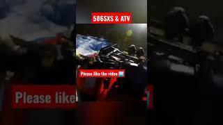 ATV Breaks Thru THIN ICE #atvfails