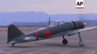 Raw: WWII Fighter Plane Takes to the Skies