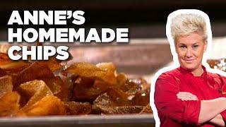 Anne Burrell's Homemade Potato Chips | Secrets of a Restaurant Chef | Food Network