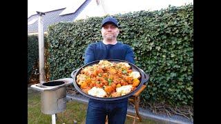 Shakshuka , aber nach Usbekische Art !  Vegetarische Rezepte in Kazan oder Dutch Oven.
