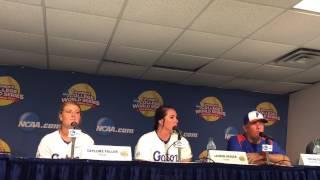 Florida softball reacts to wild Auburn win