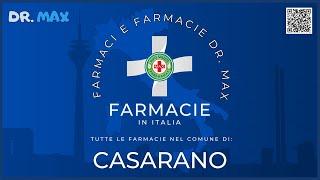 ️Farmacie a CASARANO in Provincia di LECCE - Regione PUGLIA - Info Salute