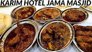 OLD DELHI KA FAMOUS KARIM HOTEL KI MUTTON NIHARI, QORMA, STEW  WITH SHEERMAAL. Ft. Globalecentre.