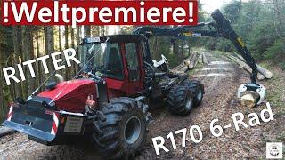 !Weltpremiere! Ritter R170 6-Rad Skidder | Forst-Technik aus dem Schwarzwald