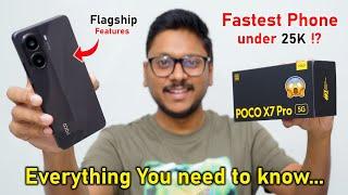 Fastest Phone under 25K ..!?  Poco X7 Pro 5G (12+256GB) Unboxing & Quick Review