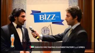 THE BIZZ 2013 - INTERVIEW EMIRATES FIRE FIGHTING EQUIPMENT FACTORY L.L.C. (FIREX)