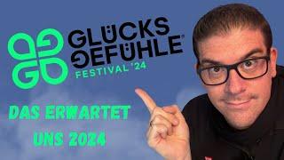 Glücksgefühle Festival 2024 - Das erwartet uns in diesem Jahr auf Deutschlands größtem Festival 