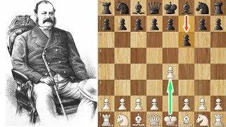 Paul Morphy falls Victim to 1...f6! - Who is Mr. Barnes?