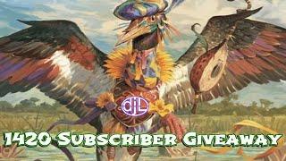 1420 Subscriber Giveaway!  Watch this Video to see how to Win! #mtg #giveaway #1420