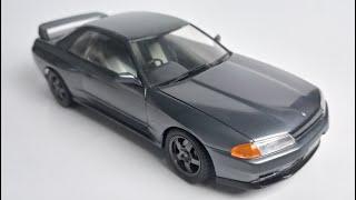 1/24 SCALE MODELKIT TAMIYA NISSAN SKYLINE GTR R32 FULL BUILD VIDEO